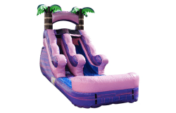 12ft Pink Toddler Water Slide
