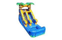12ft Tropical Toddler Water Slide