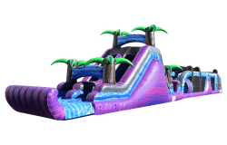 73ft Purple Crush Dry Obstacle Course