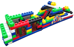 50ft Block Party Dry Obstacle Course