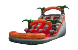 15ft Dual lane Inferno Water Slide