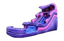 15ft Purple Wave Water Slide
