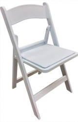 White Garden Ceremony Chairs