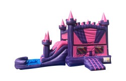 25ft Princess Castle Combo Wet Or Dry